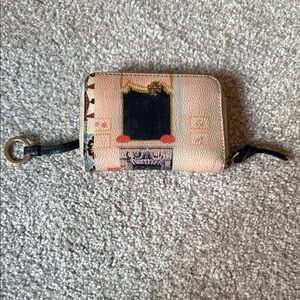 Stylish Pink and Black Women's Wallet